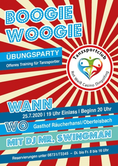 Boogie Party Flyer