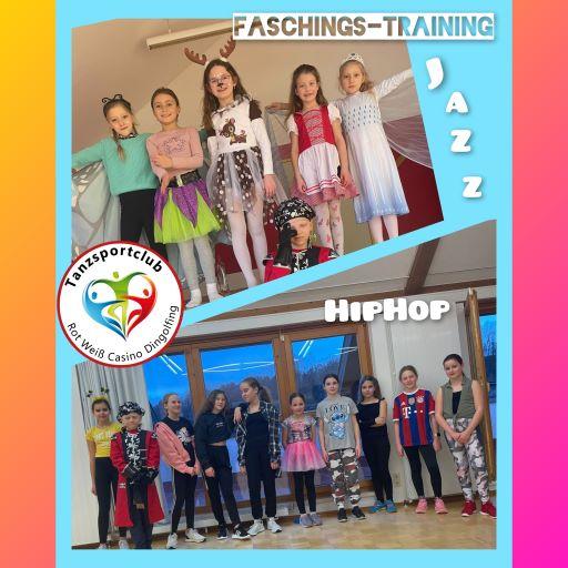 Faschingstraining Jazz u. HipHop