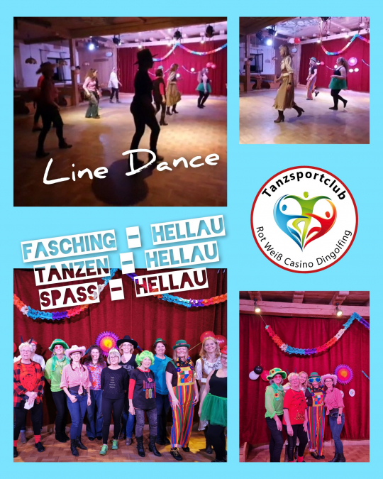 Line Dance A1 Faschingstraining 2022