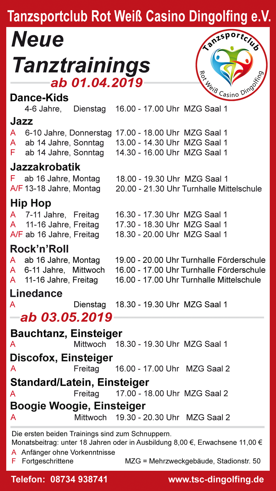 trainings 20190328