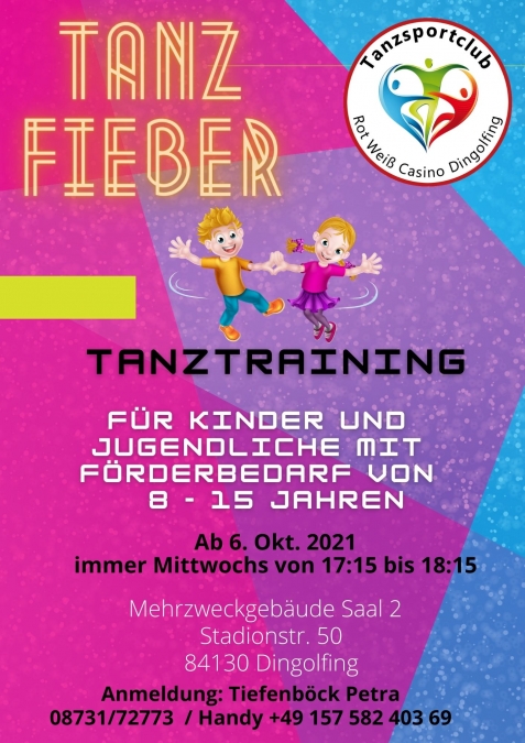 Tanzfieber Plakat